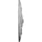 Ekena Millwork Chester Ceiling Medallion (Canopies up to 2 1/4"), 15 3/4"OD x 1 7/8"P, Ultra Pure White Crackle CM15CHUWC - alternate 3